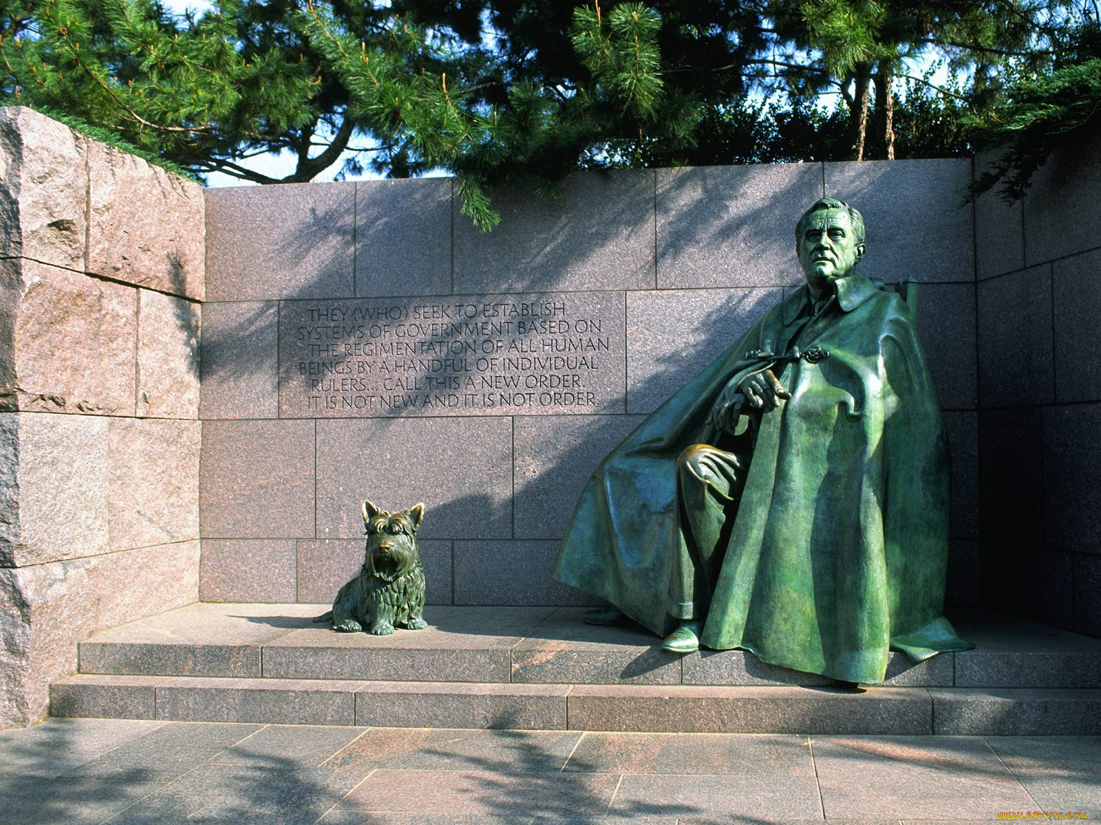 franklin, roosevelt, memorial, washington, , , 